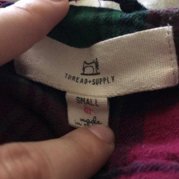 Flannel Hoodie - Picture 4 of 4